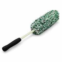 Brosse de nettoyage de roues en microfibre pelucheuse tricolore Esun Car Detailing