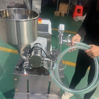 Remplisseuse électrique PLC à pompe rotative en acier inoxydable de qualité alimentaire, capacité 50L, personnalisée en usine, haute précision pour bouteilles/conserves de savon liquide