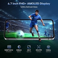 Smartphone Tangguh 5G Oukitel WP210 MTK Dimensity 8200 512GB 8800mAh 108MP 6.7" AMOLED 120Hz NFC/GPS Android 15 Octa Core