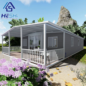 Vente directe 40Ft 20Ft Préfabriqué Mobile Conteneur de luxe Maison extensible 4 chambres Villa préfabriquée Maison portable - Product Image 1