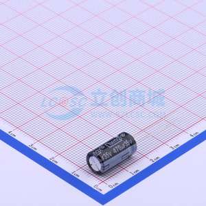 KH 470uF 35V Condensador electrolítico de aluminio 16x25mm 105C 2000 horas Tipo a presión - Product Image 2