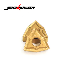 เม็ดมีดกลึง WNMG080404-MT JP115C พร้อมเคลือบ สำหรับงานกลึงและเจาะรู ใช้กับเครื่องกลึง CNC ทำจากทังสเตนคาร์ไบด์ - Product Image 1