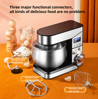 Robot culinaire électrique multifonctionnel pour usage domestique et commercial, petit, haute capacité, pétrissage automatique