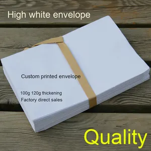 1st 23 56 7 9 10 giấy Kraft màu vàng A4 Ví Phong Bì giấy trắng in dày - Product Image 6