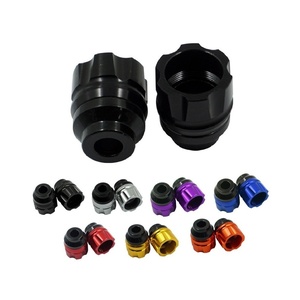 Motorcycle Modification Shock Absorption Accessories Aluminum Alloy Front Fork Cup Anti-Fall Anti-Collision for Motor Usage - Product Image 2