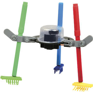 3 In 1 Robot mainan edukasi kreatif, mainan Robot gambar coretan otomatis grafiti listrik DIY untuk anak-anak - Product Image 3