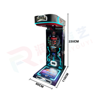 Machine de jeu de boxe électronique pour adultes, avec musique intégrée, pour salles de sport et salles d'arcade, modèle distributeur