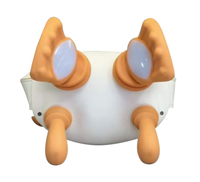 Masseur de cou ergonomique avec programmes automatiques de pétrissage et de pression.
