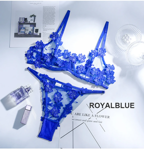 Toptan kızlar iç çamaşırı 2024 kadın iç çamaşırı gece elbisesi sutyen büyük dantel iç çamaşırı 2 parça Set toplu - Product Image 5