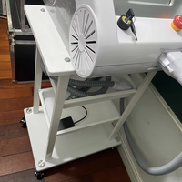 SW Professional Rolling Beauty Trolley avec roues pivotantes silencieuses Design moderne Bonne qualité pour Salon Hôtel Utilisation Matériau en bois