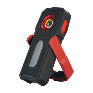 Lampe de travail LED COB rechargeable, lampe torche pliable magnétique, lampe d'inspection portable pour la réparation automobile, le garage, le camping - Product Image 1