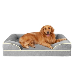 Quality Assurance Stylish Appearance Pet Sofa Ultra-Soft <b>Dog</b> Kennel High <b>Durability</b> <b>Dog</b> <b>Bed</b> - Product Image 1
