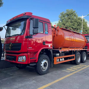 Camión de Succión de Aguas Residuales Shacman L3000, Gran Venta en África, Equipado con Bomba de Vacío para Succión y Transporte de Aguas Residuales - Product Image 1