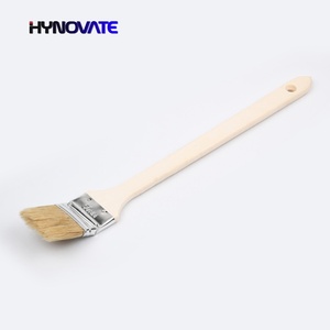 Pinceau de <span class=keywords><strong>radiateur</strong></span> à long manche en bois courbé avec pinceau de <span class=keywords><strong>radiateur</strong></span> à poils - Product Image 4