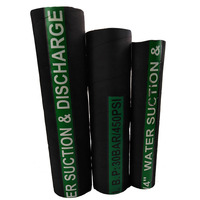 Tuyau en caoutchouc flexible pour aspiration et éjection d'air et d'eau, anti-âge, résistant à l'huile, renforcé, en promotion
