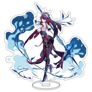 HUAYI Game <span class=keywords><strong>Genshin</strong></span> Impact Cosplay Character Stand Plate acrilico Figure Standees - Product Image 1