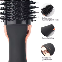 Secador De Cabello Sèche-cheveux électrique à air chaud Brosse à lisser Brosse à cheveux Sèche-cheveux Brosse en un