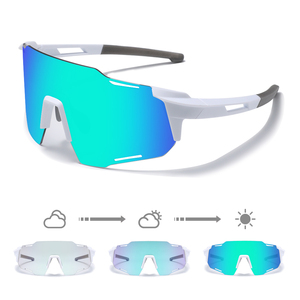 KINGSEVEN Nuevas Gafas Deportivas Fotocromáticas de Una Sola Pieza, Resistentes al Viento, para Ciclismo de Montaña, Gafas de Sol para Ciclismo al Aire Libre para Hombres y Mujeres <span class=keywords><strong>908</strong></span> - Product Image 1