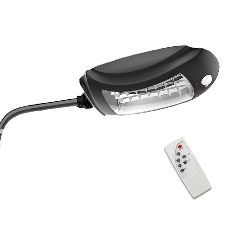 Easy Power Remote Control Solar Street Lights 3 Work Modes 15 Hours Lighting Time Solar Floor Lamp Waterproof