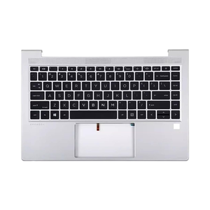 HK-HHTバックライト付きシルバーラップトップPalmRest & キーボードProBook 440 G10 N42405-001用 - Product Image 1