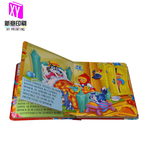 Livre interactif de puzzle pour enfants Illustrations engageantes Conception de livre de conseil pour les 3-6 ans Personnaliser la commande d'impression en gros - Product Image 5