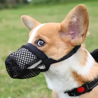 Großhandel preiswerte Hoopet Pet Artikel Mesh Dog Muzzles Stop Bark Bite Mund maske