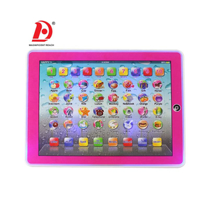 HUADA Education Touch Screen Computer Máquina de aprendizaje de inglés Kids Laptop Toys con luz y música - Product Image 1