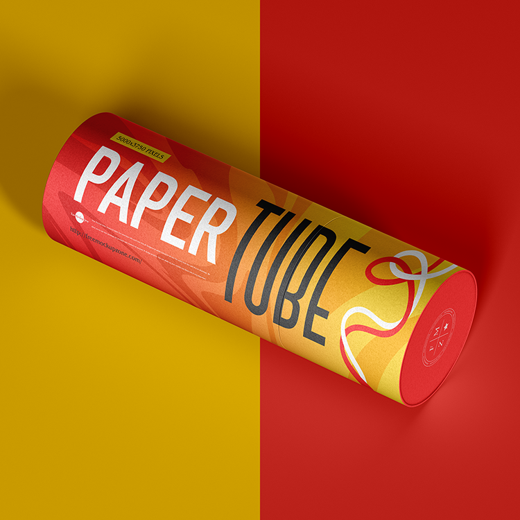 Customizable Coclr Paper Cardboard Tube with Personalized Logo for Painting Packing Poster Mailing Packaging