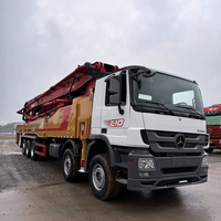Camion pompe à béton diesel SANY 70m, système C8 classique, d'occasion, haute performance, Euro 5, pour la construction