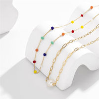Chaîne de corps pour filles en acier inoxydable, étanche, tendance, bijoux de corps personnalisés avec perles