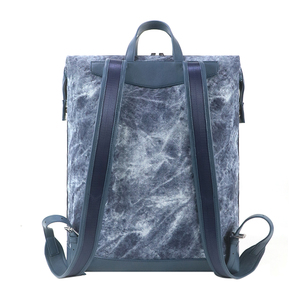 <b>Large</b> Capacity OEM ODM Denim Travel Tote Bag Weekender <b>Backpack</b> Storage Bag Customizable Logo Color for daily commuting - Product Image 5