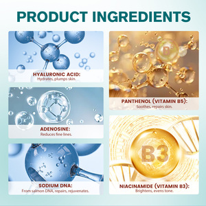 ครีมบำรุงผิวหน้าเกาหลีขายส่งราคาดีที่สุด ผสม PDRN DNA แซลมอน ไนอะซินาไมด์ และคอลลาเจน ช่วยฟื้นฟูผิว สำหรับทุกสภาพผิว - Product Image 5