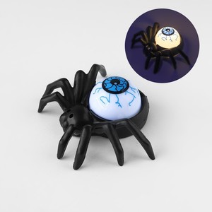 Lanterne citrouille en plastique à piles, bougie électronique LED, utilisation intérieure, fournitures de décoration pour fête d'Halloween - Product Image 6