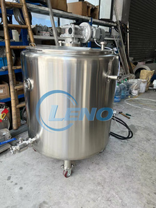 Cuve de mélange à double enveloppe à surface polie sanitaire pour la fonte du chocolat, destinée aux industries agroalimentaires, laitière et de <span class=keywords><strong>boulangerie</strong></span> - Product Image 6