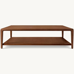 Mesas de Centro Rectangulares de Madera Maciza para Sala de Estar, Muebles Modernos de Lujo de Alta Gama para Interiores - Product Image 5