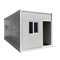 Maison modulaire multifonctionnelle en conteneur, cabine préfabriquée en acier galvanisé avec service de pièces de rechange gratuites, taille personnalisée disponible