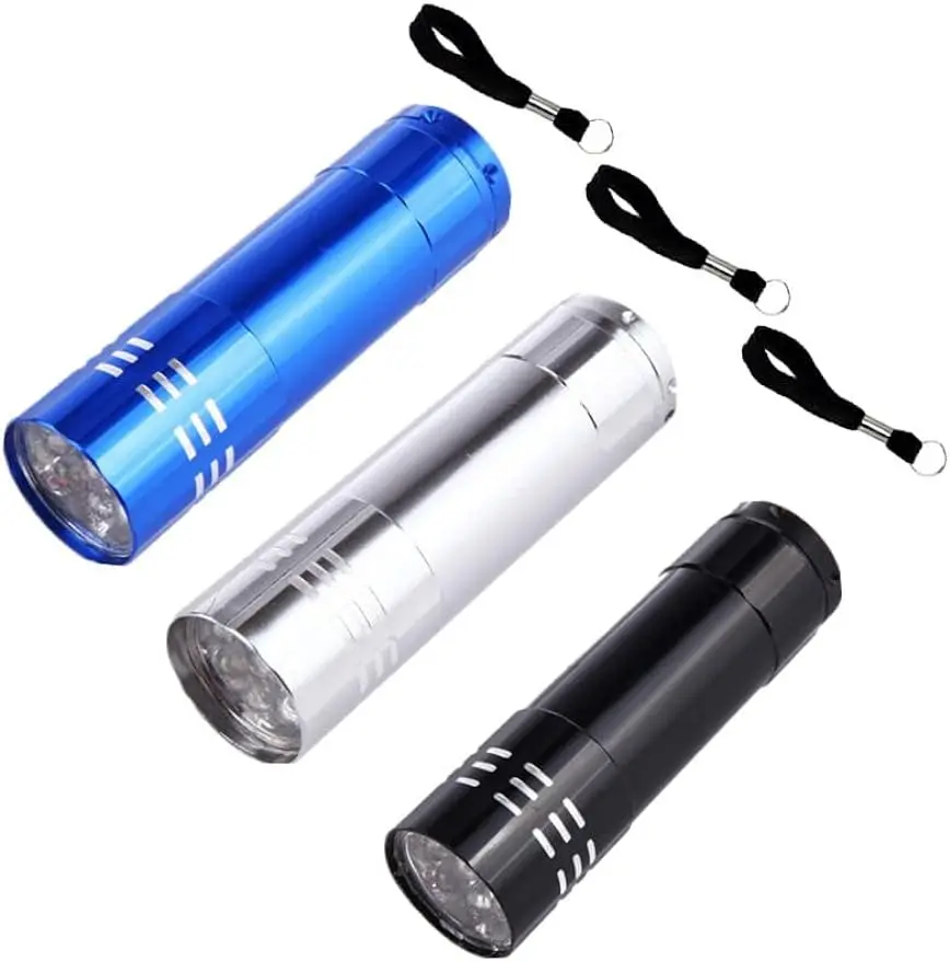 Новый дизайн пластиковый светодиодный фонарик дешевый мини-фонарь с веревкой