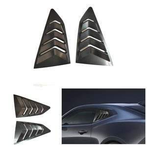 60 Honghang — couvercle de volet de fenêtre arrière, fabrication chinoise de <span class=keywords><strong>voiture</strong></span> en ABS brillant noir, garniture pour camara 2016-2020 - Product Image 5