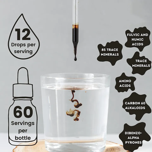 Gocce Energizzanti Shilajit Liquido Integratore Energetico Naturale Resina di Shilajit dell'Himalaya Bevande Energetiche al Shilajit - Product Image 2