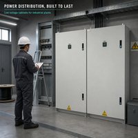 Armoire de distribution électrique basse tension sur pied série XL-21 pour usage industriel