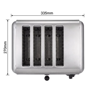 เตาอบขนมปังไฟฟ้าขนาดเล็ก 4 ช่อง ลดราคาพิเศษ - Product Image 4