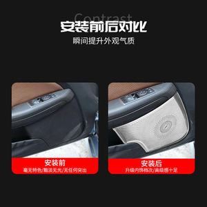 New for Door Tweeter <b>Covers</b> for Mercedes-Benz SLK200 300 350 Interior Upgrade Part Number SLK PET Material - Product Image 5