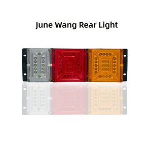 Luces Traseras Impermeables para Camión, 12~24V, Luces de Freno, Direccionales y Reversa para Remolque, Alta Luminosidad, Universales - Product Image 4