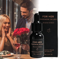 Parfum aux phéromones pour hommes et femmes, parfum d'attraction longue durée, eau de parfum infusée de parfum, 15 ml, écologique, vente en gros