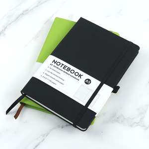Wholesale Stationery Custom Logo PU Hard Cover Notebook Pu <b>Leather</b> Journal Writing <b>Notepad</b> Paper A5 Diary Book Planner Notebooks - Product Image 5