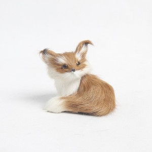 รูปปั้นจิ้งจอกแดง32ซม. สีที่กำหนดเองอุปกรณ์ประกอบฉากการถ่ายภาพสุนัขจิ้งจอกเก้าหางยอดนิยมของขวัญขายดีเครื่องประดับนำโชคสุนัขจิ้งจอกเก้าหาง - Product Image 6