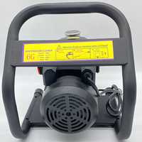 Lavadora de Autos Eléctrica Pequeña Negra Taizhou JC-858, Lavadora de Alta Presión Portátil de 120 bar