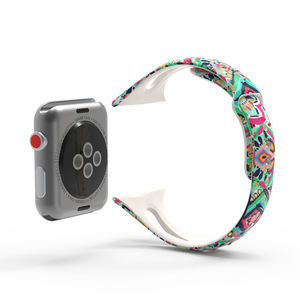 Correa de silicona suave y delgada para <span class=keywords><strong>Apple</strong></span> <span class=keywords><strong>Watch</strong></span>, banda de silicona suave, estrecha y transpirable, fina y sin estampado, para <span class=keywords><strong>Apple</strong></span> <span class=keywords><strong>Watch</strong></span> Serie 6 5/4 - Product Image 6