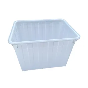صندوق تخزين بلاستيكي قابل للتكديس الصناعي