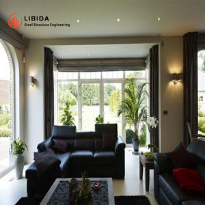 Puertas plegables de aluminio Bi Fold de acordeón de vidrio Low-E para Veranda - Product Image 4